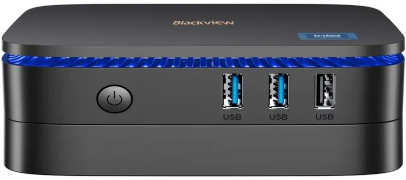 ПК Мини Blackview MP60 N150 (0.8) 16Gb SSD1Tb Graphics Windows 11 Pro GbitEth WiFi BT черный