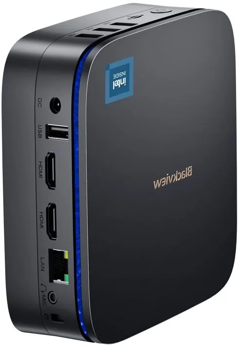 ПК Мини Blackview MP60 N150 (0.8) 16Gb SSD1Tb Graphics Windows 11 Pro GbitEth WiFi BT черный