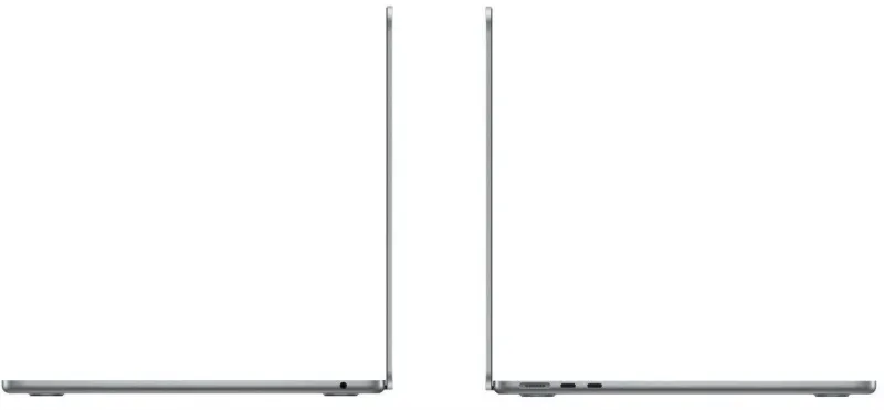 Ноутбук Apple MacBook Air A2681 M2 8 core 16Gb SSD512Gb/8 core GPU 13.6" IPS (2560x1664) macOS grey space WiFi BT Cam (Z15T000JQ)