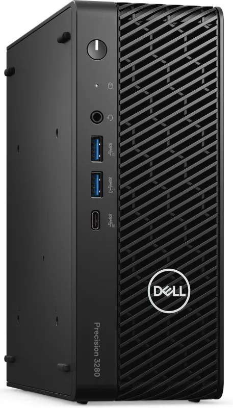 ПК Dell Precision 3280 i5 14500 (2.6) 16Gb SSD512Gb RTX A400 4Gb CR Windows 11 Pro GbitEth 240W мышь клавиатура черный (3280-5641)