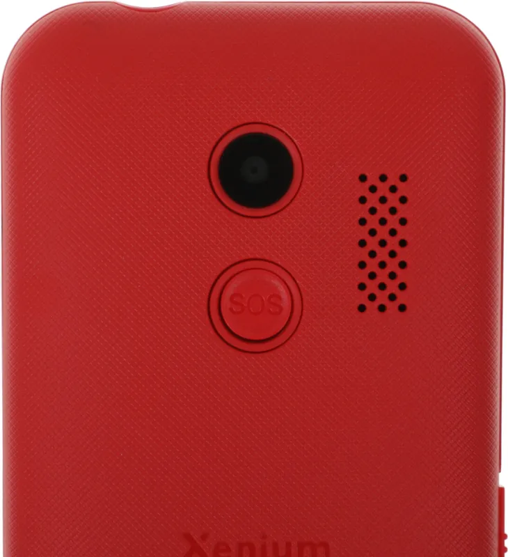 Мобильный телефон Xenium X718 красный моноблок 2Sim 1.77" 128x160 Spreadtrum ThreadX RTOS 0.3Mpix GSM900/1800 MP3
