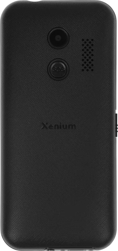 Мобильный телефон Xenium X718 черный моноблок 2Sim 1.77" 128x160 Spreadtrum ThreadX RTOS 0.3Mpix GSM900/1800 MP3