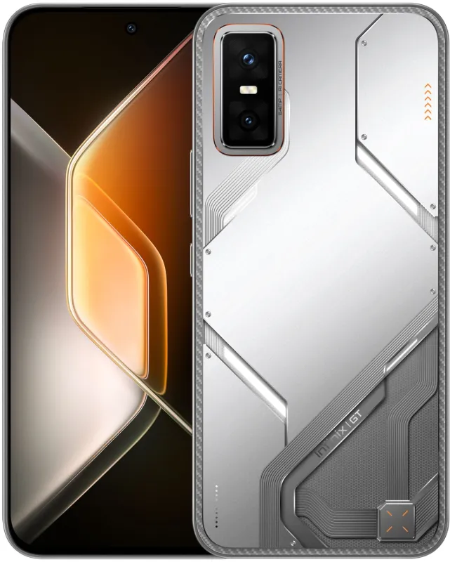 Смартфон Infinix X6876 GT 30 256Gb 8Gb белый моноблок 3G 4G 2Sim (10080003)