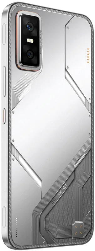 Смартфон Infinix X6876 GT 30 256Gb 8Gb белый моноблок 3G 4G 2Sim 6.78" 1224x2720 Android 15 64Mpix 802.11 a/b/g/n/ac/ax NFC GPS Protect FM