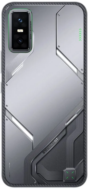 Смартфон Infinix X6876 GT 30 256Gb 8Gb графит моноблок 3G 4G 2Sim 6.78" 1224x2720 Android 15 64Mpix 802.11 a/b/g/n/ac/ax NFC GPS Protect FM