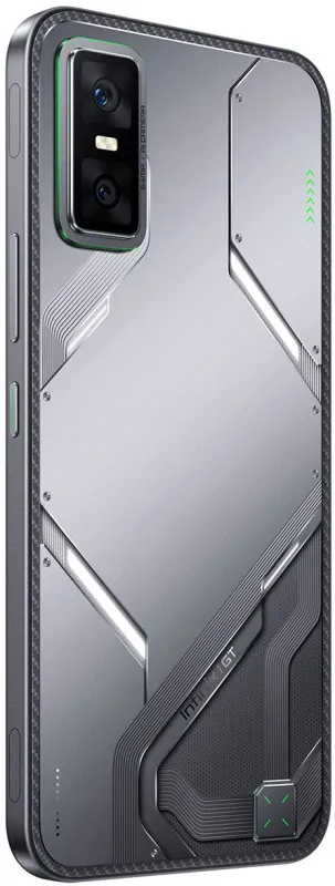 Смартфон Infinix X6876 GT 30 256Gb 8Gb графит моноблок 3G 4G 2Sim 6.78" 1224x2720 Android 15 64Mpix 802.11 a/b/g/n/ac/ax NFC GPS Protect FM