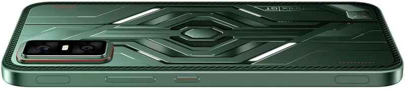 Смартфон Infinix X6876 GT 30 256Gb 8Gb зеленый моноблок 3G 4G 2Sim 6.78" 1224x2720 Android 15 64Mpix 802.11 a/b/g/n/ac/ax NFC GPS Protect FM