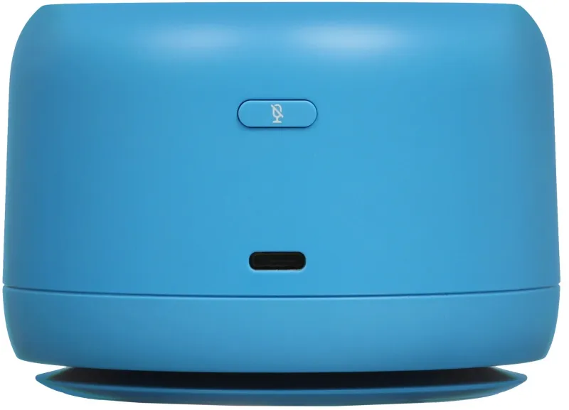 Умная колонка Yandex Станция Лайт 2 без часов Алиса синий 6W 1.0 BT/Wi-Fi 10м (YNDX-00028BLU)