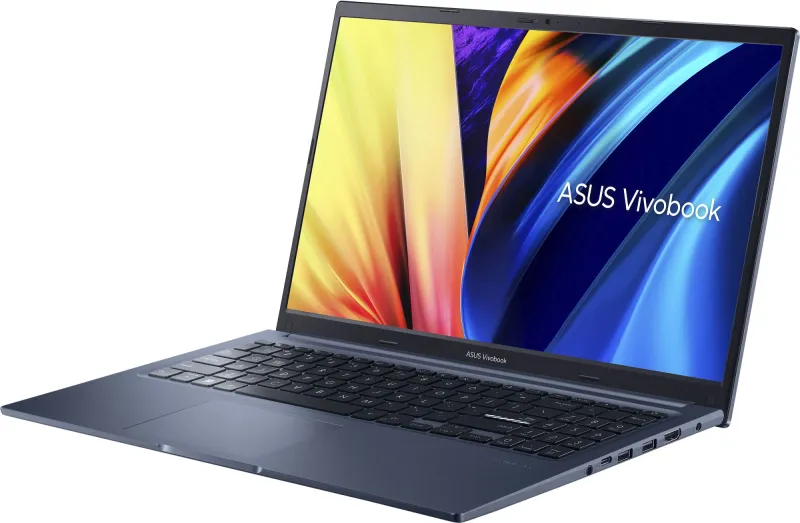 Ноутбук Asus VivoBook 15 OLED X1505VA Core i5 13420H 16Gb SSD512Gb Intel Iris Xe graphics 15.6" OLED FHD (1920x1080) без ОС black WiFi BT Cam (90NB10P1-M011Y0)