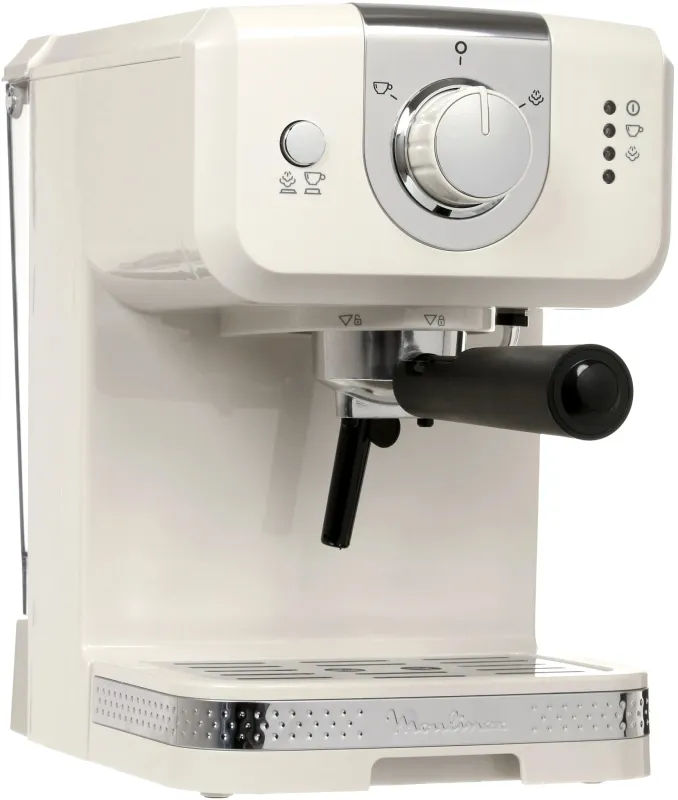 Кофеварка рожковая Moulinex XP330A10 1140Вт белый