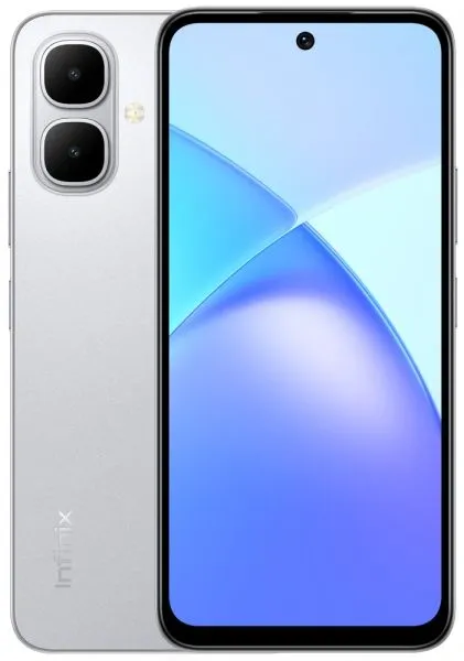 Смартфон Infinix X6725D SMART 10 128Gb 4Gb серебристый титан моноблок 3G 4G 6.67" Android 15 802.11 a/b/g/n/ac NFC GPS
