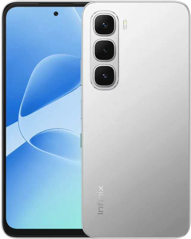 Смартфон Infinix X6728 HOT 60i 128Gb 4Gb серебристый титан моноблок 3G 4G (10075099)