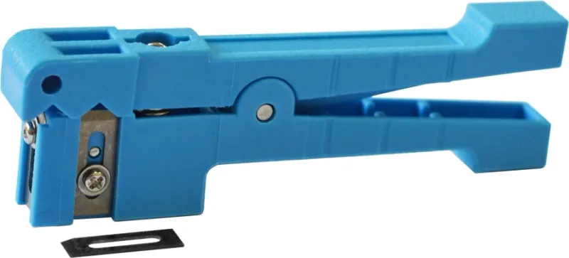 Инструмент для снятия оболочки оптического кабеля диаметром от 2 до 6 мм