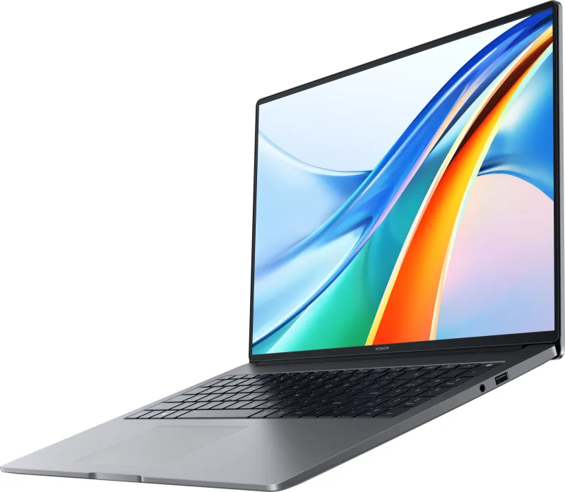 Ноутбук Honor MagicBook X16 Plus 2024 BRI-76 Ryzen 7 8845HS 16Gb SSD512Gb AMD Radeon 780M 16" IPS WUXGA (1920x1200) Windows 11 Home grey space WiFi BT Cam (5301AJPD)