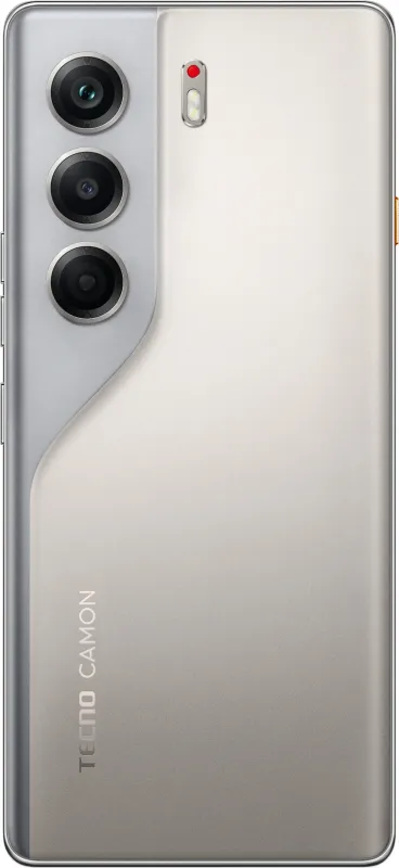 Смартфон Tecno Camon 40 Pro 5G 256Gb 12Gb титановый моноблок 3G 4G 6.78" 1080x2436 Android 15 50Mpix 802.11 a/b/g/n/ac/ax NFC GPS GSM900/1800 GSM1900 Protect