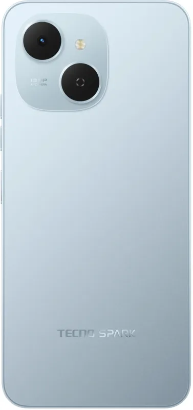 Смартфон Tecno Spark 40C 128Gb 8Gb синий моноблок 3G 4G 6.67" 720x1600 Android 14 48Mpix 802.11 a/b/g/n/ac NFC GPS GSM900/1800 Protect