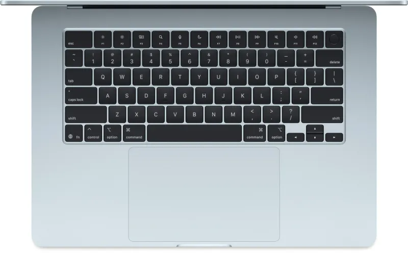 Ноутбук Apple MacBook Air A3241 M4 10 core 16Gb SSD256Gb/10 core GPU 15.3" Liquid Retina (2880x1864) macOS lt.blue WiFi BT Cam (MC7A4ZP/A)