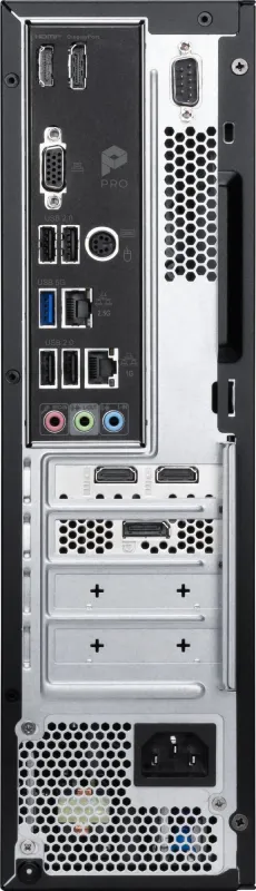 ПК Мини MSI Pro DP80 A14G-007BRU i5 14400 (2.5) Graphics CR без ОС 2xGbitEth WiFi BT 120W черный (936-B20821-007)