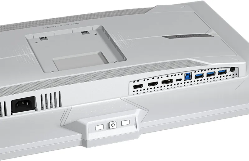 Монитор Gigabyte 27" M27UP ICE белый IPS LED 16:9 HDMI M/M матовая HAS 350cd 178гр/178гр 3840x2160 160Hz DP 4K USB 6.93кг