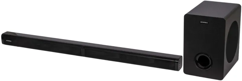 Саундбар Supra SSB-212 2.1 200Вт+400Вт черный