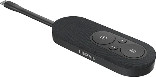 LINKVIL CA200 All-in-one решение для ВКС: RC10+CP20; 4K UHD One-click Screen-sharing, Wireless HDMI and camera support, Auto-framing