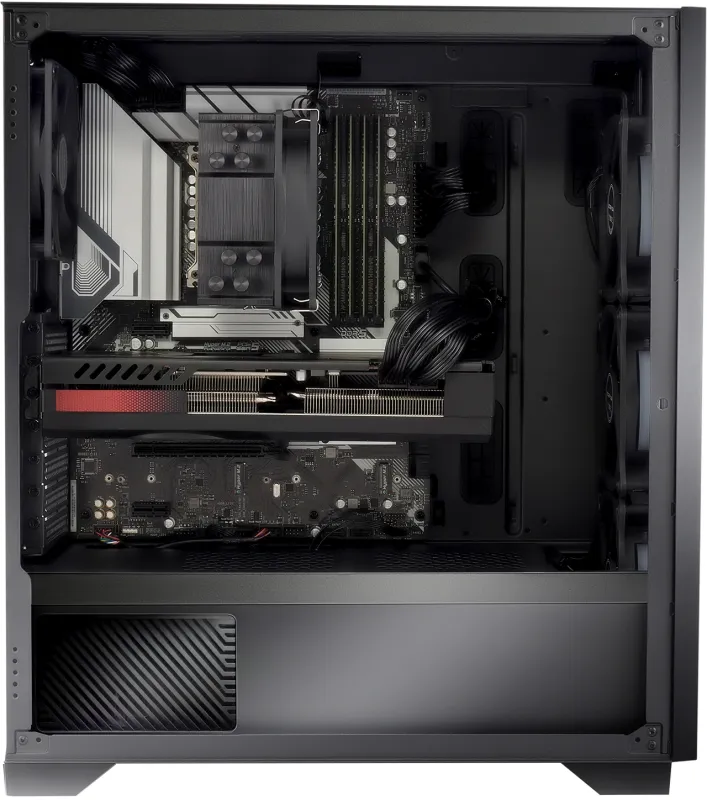 ПК IRU Strato 710Z7GP TWR i7 13700KF (3.4) 32Gb SSD1Tb RTX5070 12Gb без ОС GbitEth 850W черный (RUS) (2134687)