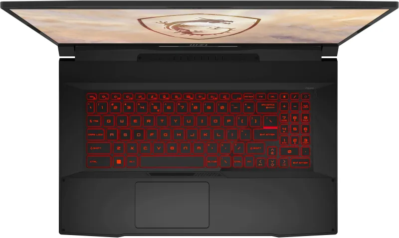 Ноутбук MSI Katana 17 B13UCR-1609XRU Core i5 13420H 16Gb SSD1Tb NVIDIA GeForce RTX 3050 4Gb 17.3" IPS FHD (1920x1080) FreeDOS black WiFi BT Cam (9S7-17L541-1609)