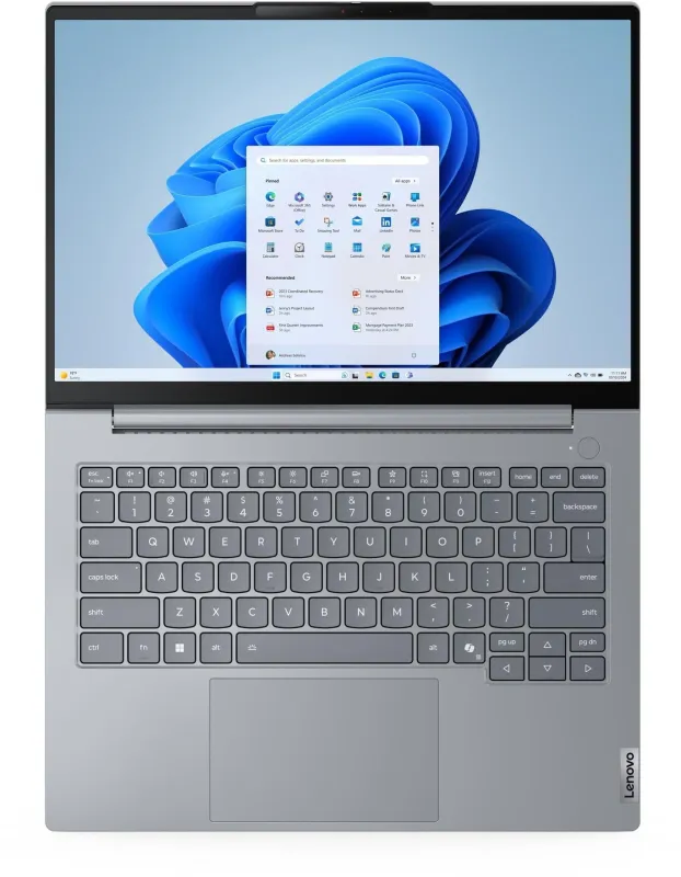 Ноутбук Lenovo Thinkbook 14 G8 IAL Core Ultra 7 255H 16Gb SSD512Gb Intel Arc 14" IPS WUXGA (1920x1200) Windows 11 Pro grey WiFi BT Cam (21SJ005CGQ)