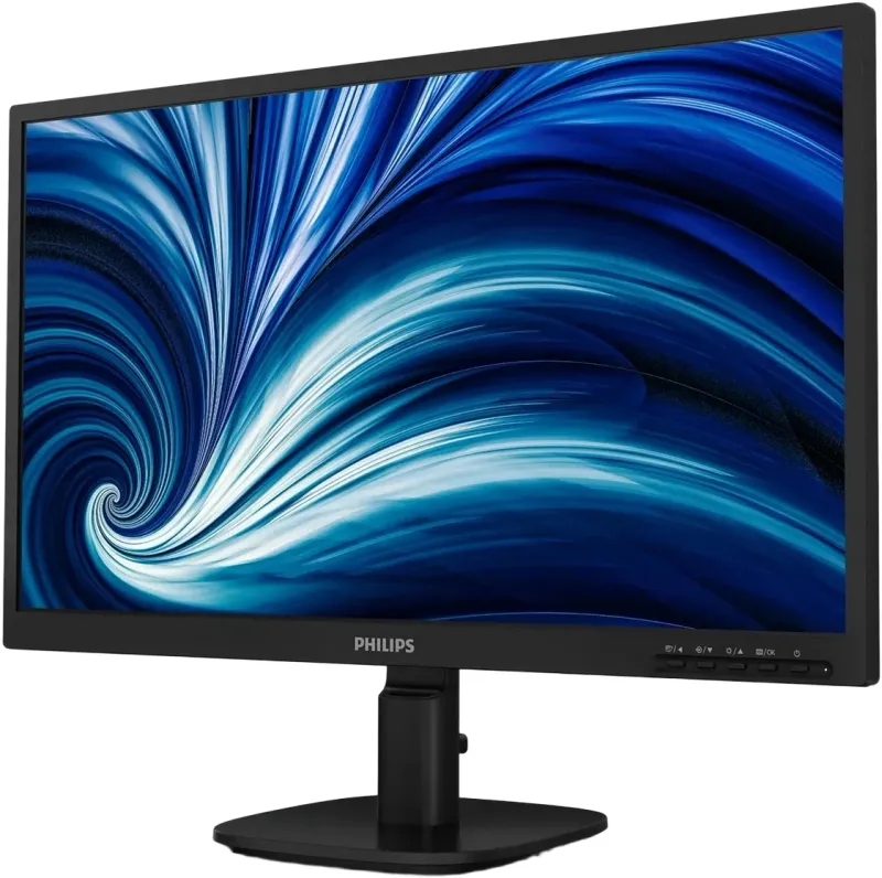 Монитор Philips 23.8" 24B2N2100L черный IPS LED 4ms 16:9 HDMI матовая 1300:1 250cd 178гр/178гр 1920x1080 100Hz VGA FHD 4.37кг