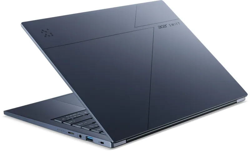Ноутбук Acer Swift Go 14 AI SFG14-75-58NB Core Ultra 5 226V 16Gb SSD1Tb Intel Arc 14" OLED WUXGA (1920x1200) без ОС blue WiFi BT Cam (NX.JNBCD.007)