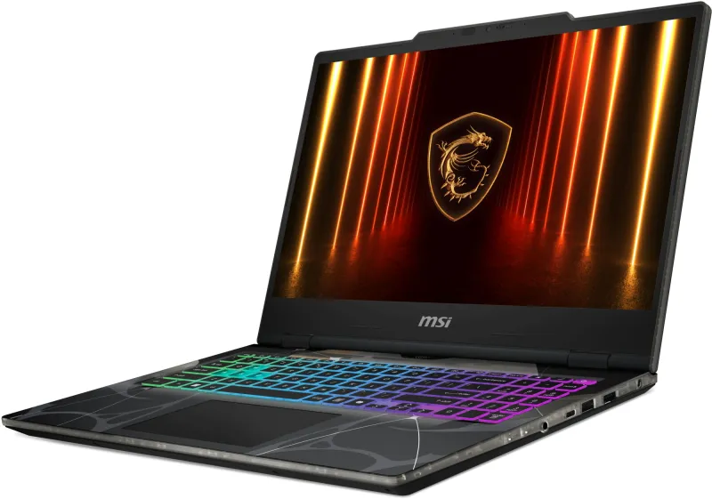Ноутбук MSI Cyborg 15 B13WEKG-691XRU Core i7 13620H 16Gb SSD1Tb NVIDIA GeForce RTX5050 8Gb 15.6" IPS FHD (1920x1080) FreeDOS black WiFi BT Cam (9S7-15Q342-691)