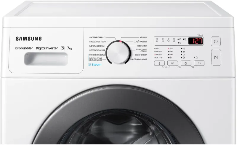 Стиральная машина Samsung WW70AG4S21VELD класс: A загр.фронтальная макс.:7кг белый