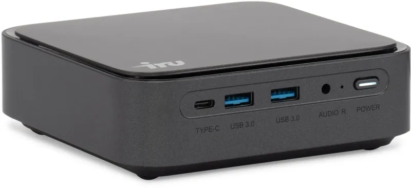 Неттоп IRU Tactio 310TLCN i3 1115G4 (3) 16Gb SSD256Gb UHDG Windows 11 Pro GbitEth WiFi BT 65W черный (2136303)