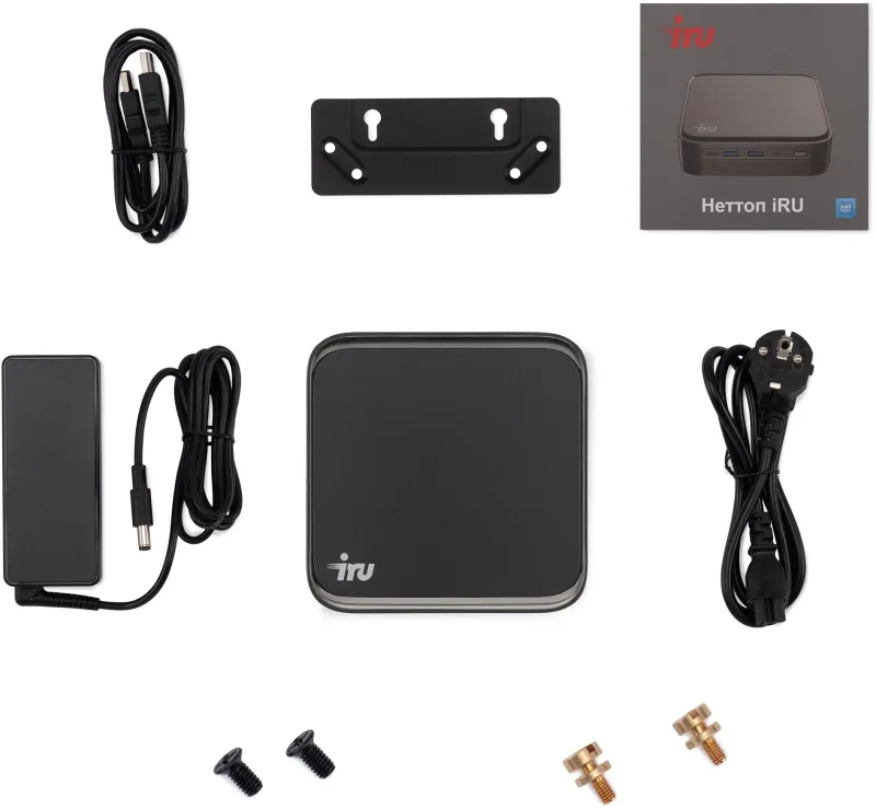 Неттоп IRU Tactio 310TLCN i3 1115G4 (3) 16Gb SSD256Gb UHDG Windows 11 Pro GbitEth WiFi BT 65W черный (2136303)