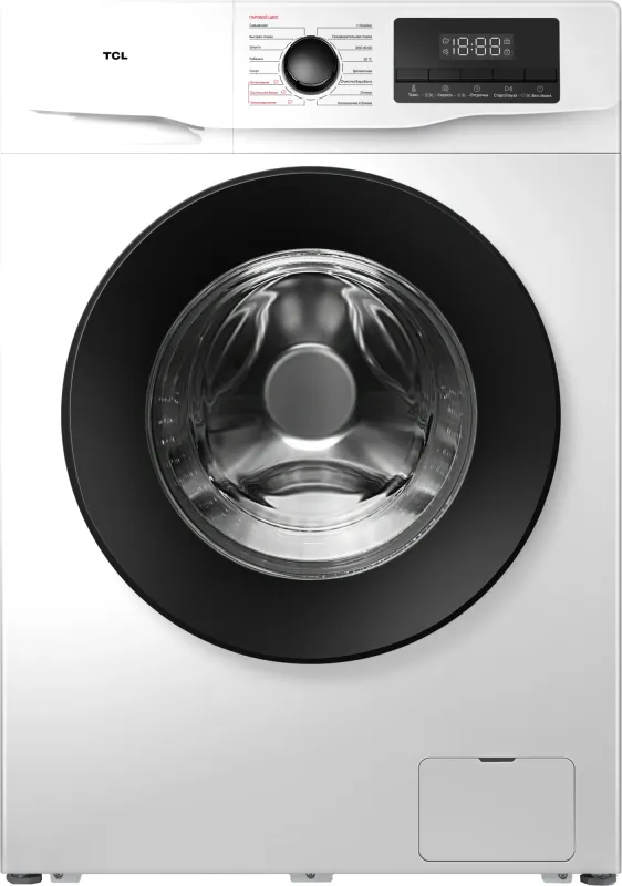 Стиральная машина TCL W-SF606W с паром класс: A+++ загр.фронтальная макс.:6кг белый инвертор