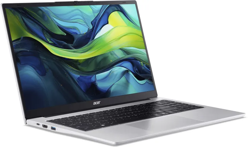 Ноутбук Acer Aspire Lite AL15-41 Ryzen 5 7430U 32Gb SSD1Tb AMD Radeon Graphics 15.6" IPS FHD (1920x1080) Windows 11 Pro silver WiFi BT Cam (UN.31ZSI.04F)