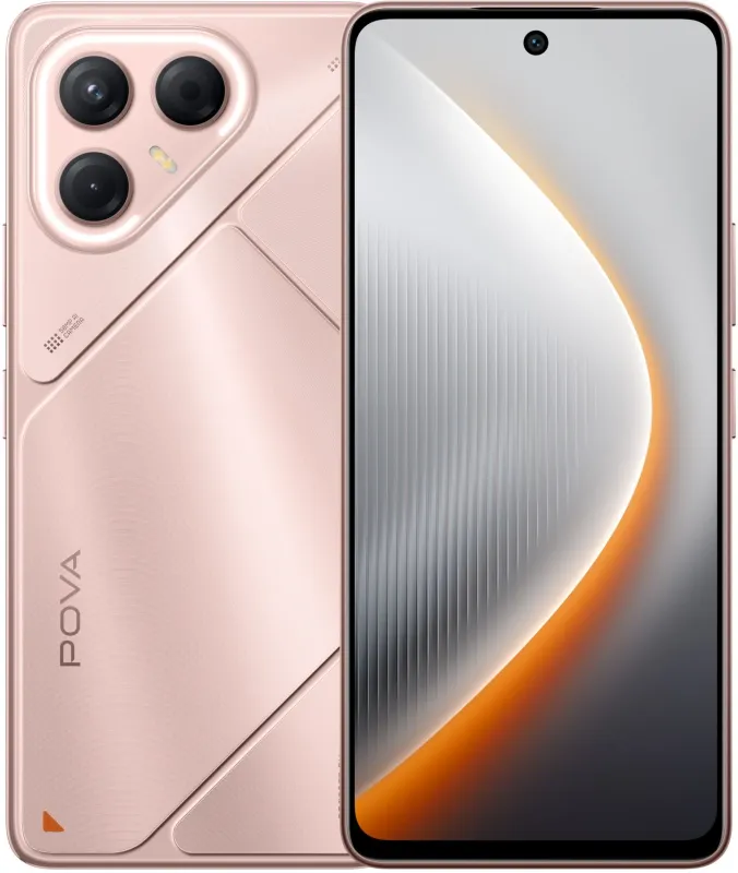 Смартфон Tecno Pova 7 5G 128Gb 8Gb розовый (LJ7 128+8 STARDUST PINK)