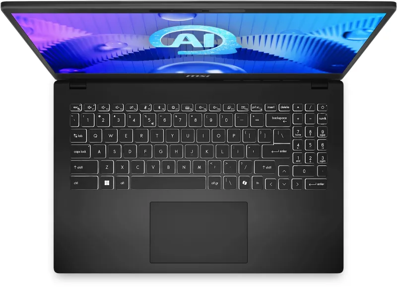 Ноутбук MSI Modern 15 H AI C1MTG-084US Ultra 9 185H 32Gb SSD1Tb Intel UHD Graphics 15.6" IPS Touch FHD (1920x1080) Windows 11 Home Multi Language black WiFi BT Cam (9S7-15H551-237)