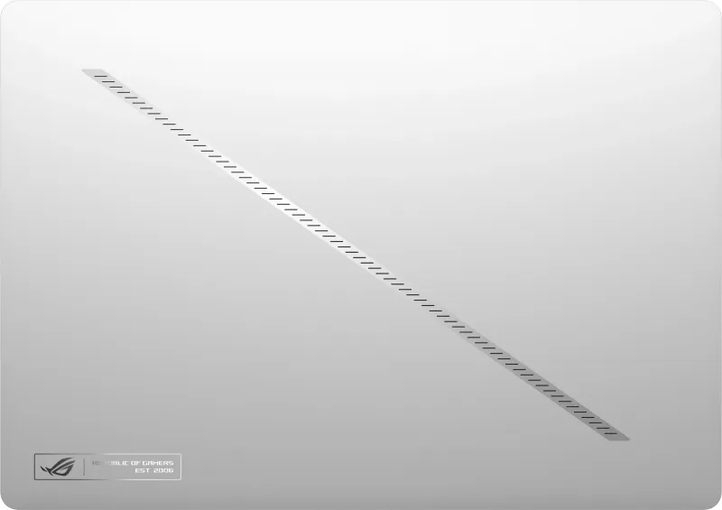 Ноутбук Asus ROG Zephyrus G14 GA403WW-QS100W Ryzen AI 9 HX 370 32Gb SSD1Tb NVIDIA GeForce RTX5080 16Gb 14" OLED 3K (2880x1800) Windows 11 Home white WiFi BT Cam Bag (90NR0MA4-M004S0)