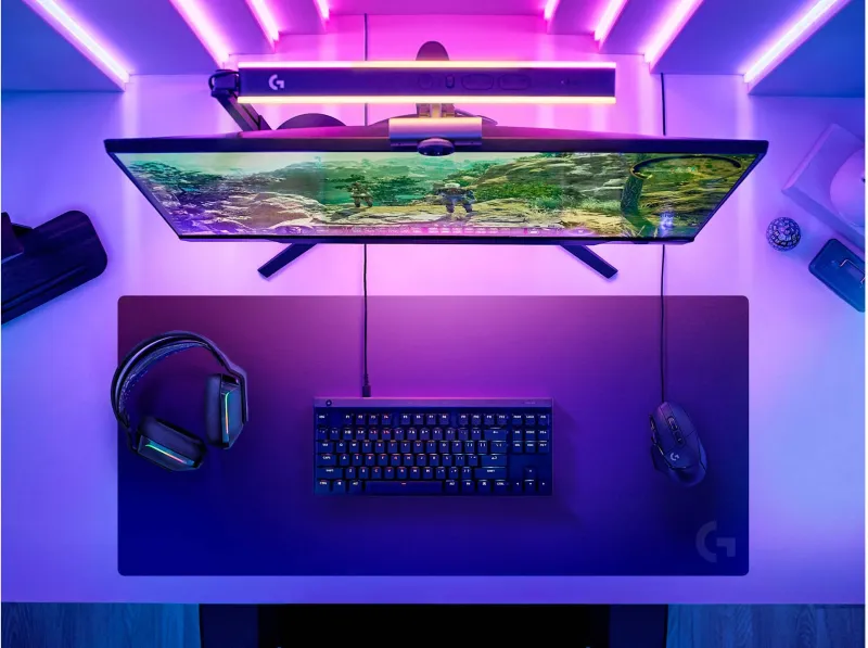 Коврик для мыши Logitech G840 черный (943-000779)