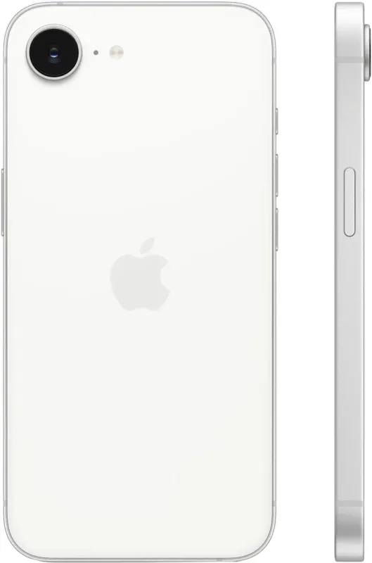 Смартфон Apple A3409 iPhone 16e 256Gb белый моноблок 3G 4G 6.1" 1170x2532 iOS 18 48Mpix 802.11 a/b/g/n/ac/ax NFC GPS Protect