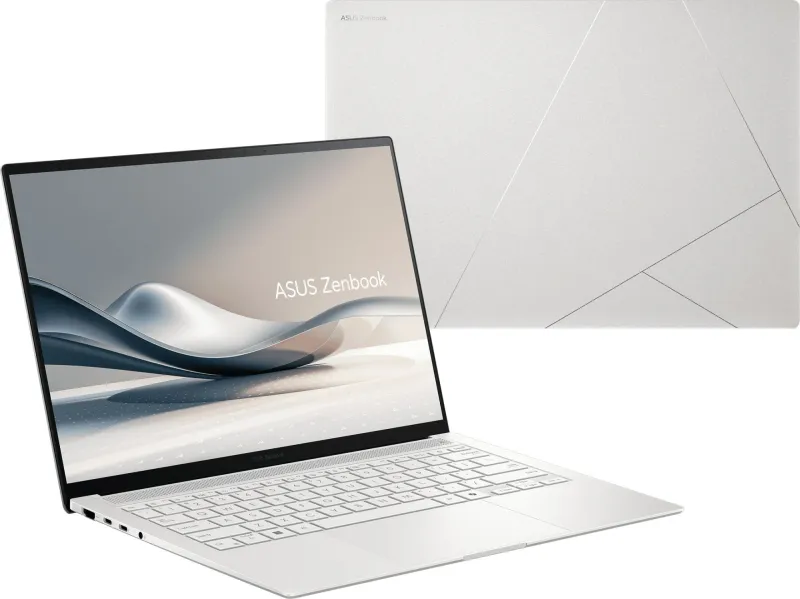 Ноутбук Asus Zenbook S 14 OLED UX5406SA-PV058W Core Ultra 7 258V 32Gb SSD1Tb Intel Arc 140V 14" OLED 3K (2880x1800) Windows 11 Home white WiFi BT Cam Bag (90NB14F2-M002F0)