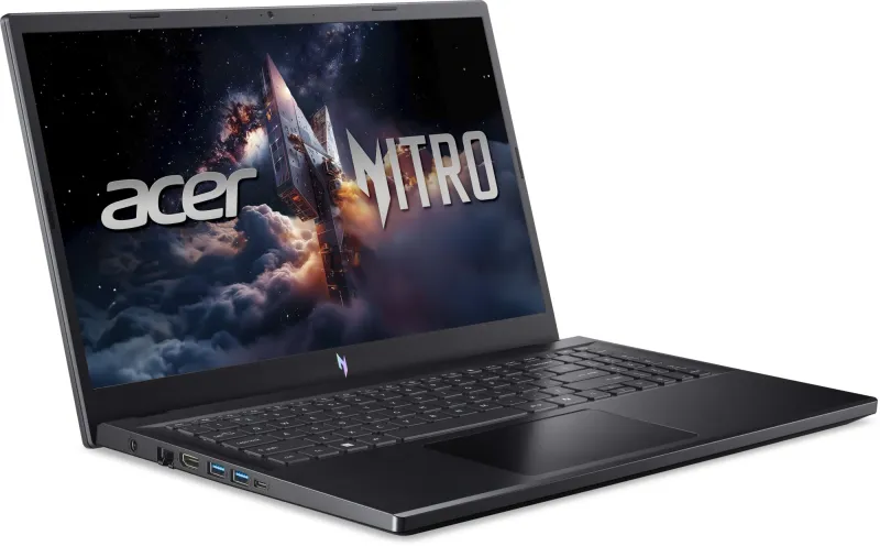 Ноутбук Acer Nitro V 15 ANV15-52-50H9 Core i5 13420H 16Gb SSD512Gb NVIDIA GeForce RTX4050 6Gb 15.6" IPS FHD (1920x1080) без ОС black WiFi BT Cam (NH.QV2CD.003)