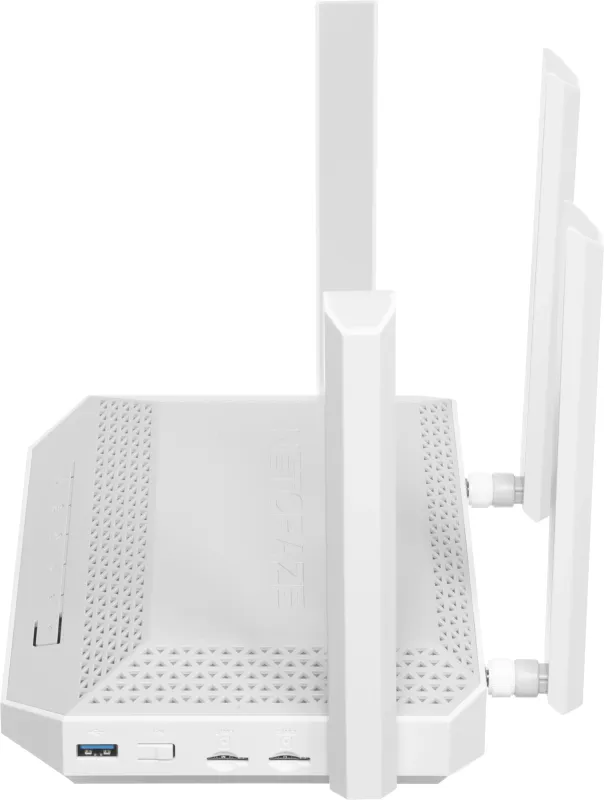 Роутер беспроводной Keenetic Netcraze Hopper 4G+ (NC-2312) AX3000 10/100/1000BASE-TX/4G cat.6 белый