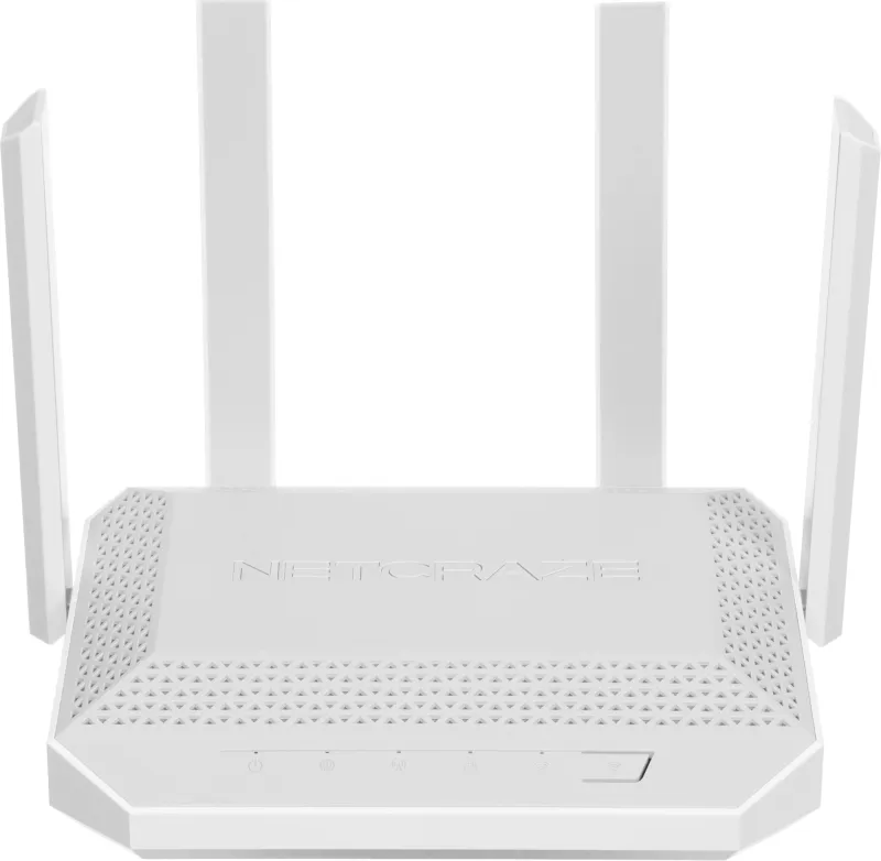 Роутер беспроводной Keenetic Netcraze Hopper 4G+ (NC-2312) AX3000 10/100/1000BASE-TX/4G cat.6 белый