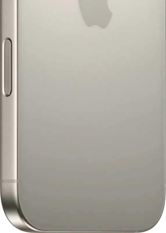 Смартфон Apple A3293 iPhone 16 Pro 128Gb титан моноблок 3G 4G 1Sim 6.3" 1206x2622 iOS 18 48Mpix 802.11 a/b/g/n/ac/ax/be NFC GPS Protect