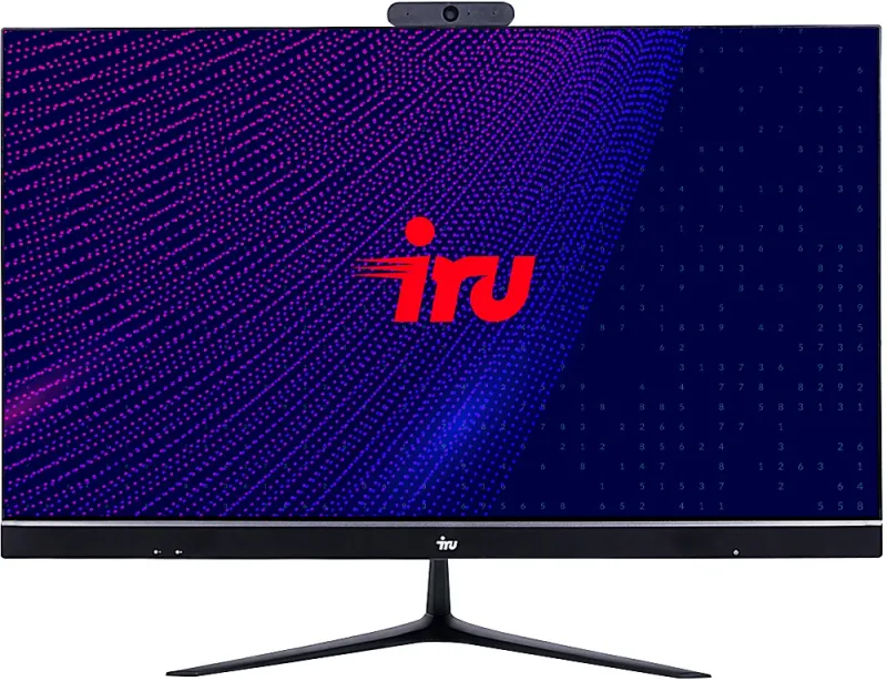 Моноблок IRU Tactio 23PL 23.8" Full HD i5 12400T (2.9) 16Gb SSD512Gb UHDG 630 FreeDOS GbitEth WiFi BT Cam черный 1920x1080 (RUS)
