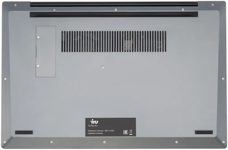 Ноутбук IRU Tactio 15PH Ryzen 5 7430U 32Gb SSD512Gb AMD Radeon Graphics 15.6" IPS FHD (1920x1080) FreeDOS black WiFi BT Cam 4000mAh (2139175)