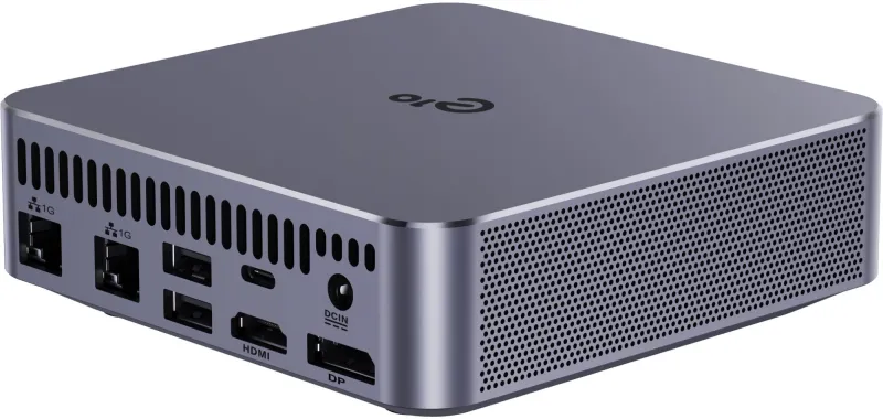 Неттоп Acer Gadget E10 ERBox Ryzen 7 8745HS (3.8) 16Gb SSD512Gb UHDG Windows 11 Pro 2xGbitEth WiFi BT 120W черный (1747236)