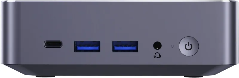 Неттоп Acer Gadget E10 ERBox Ryzen 7 8745HS (3.8) 16Gb SSD512Gb UHDG Windows 11 Pro 2xGbitEth WiFi BT 120W черный (1747236)